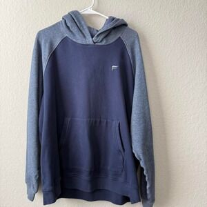 Fabletics‎ Men's Two Tone Blue Hoodie size XXL
